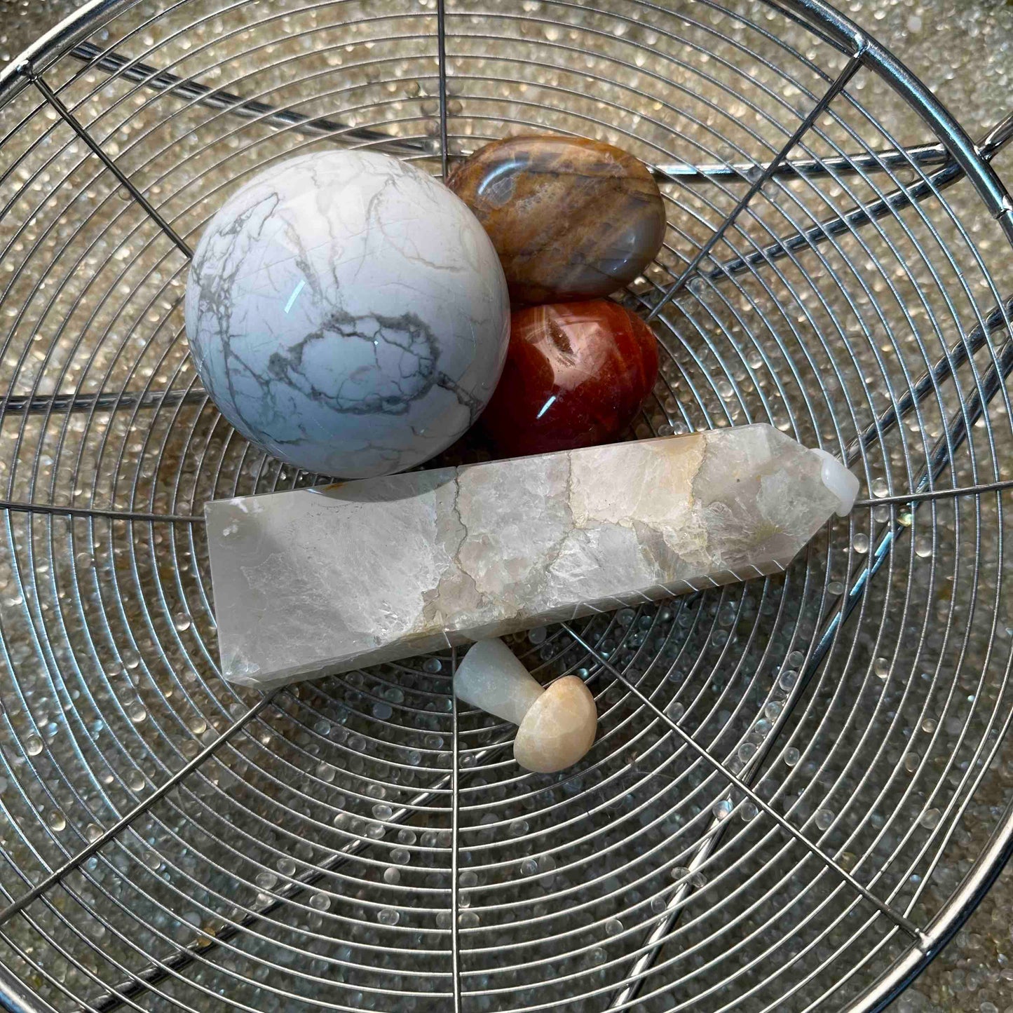 Polishing Crystal Scoop Flash Product - Mixed Variety of Crystals Set - Approximate 1.2KG In Total - Free Shipping - HighlandCrystal