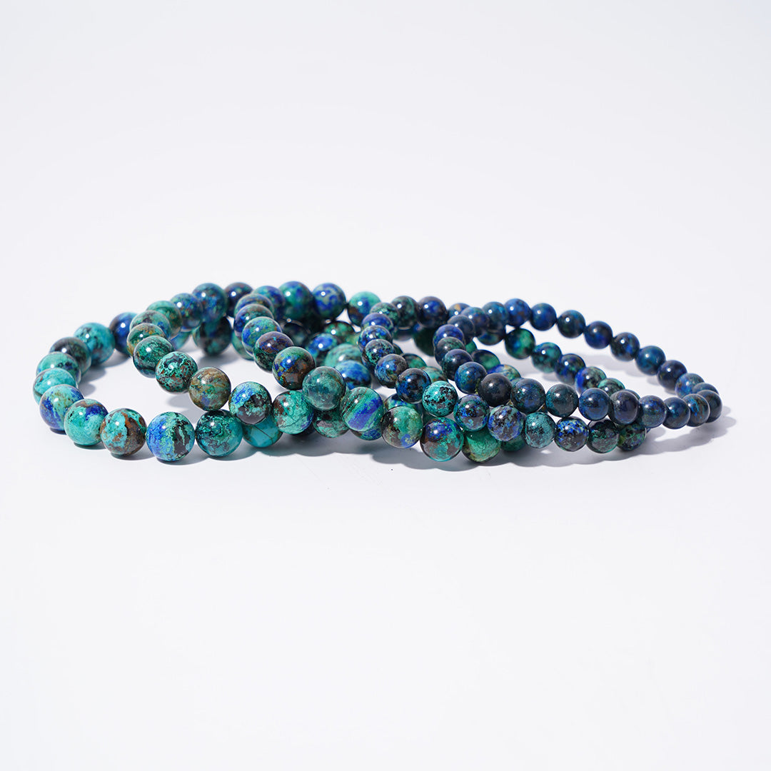 Azurite Bracelets 9mm 11mm