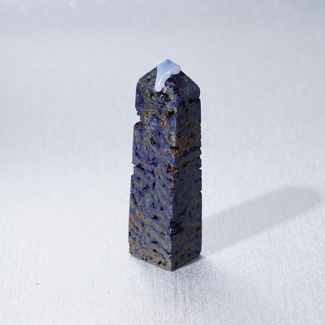 Pretty Azurite Tower