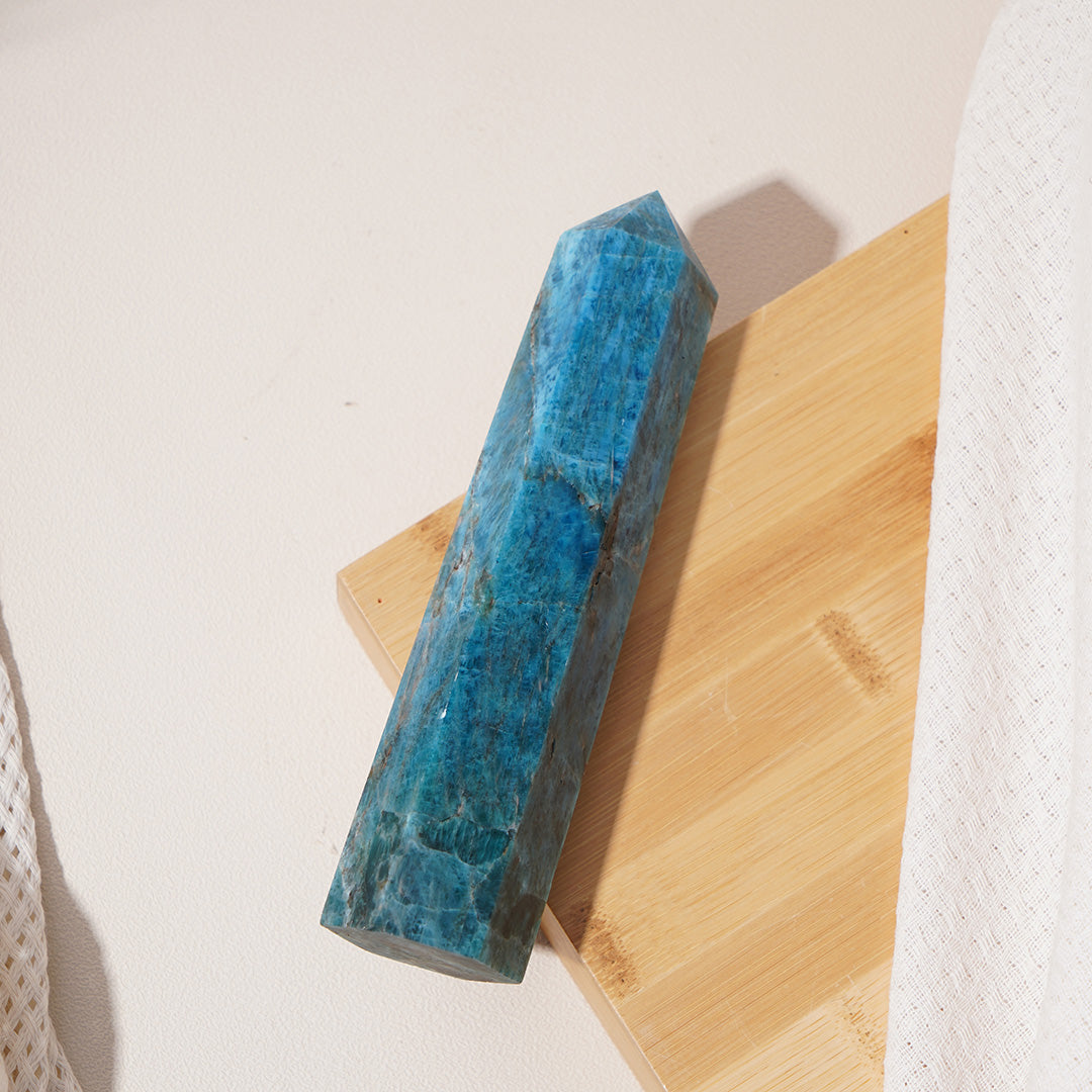 Blue Apatite Towers