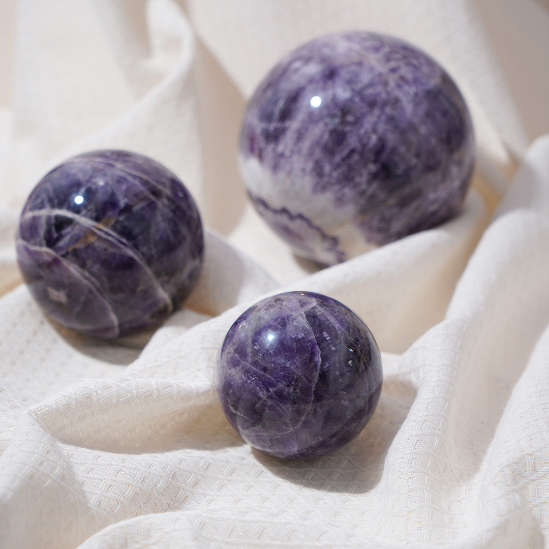 Natural Amethyst sphere