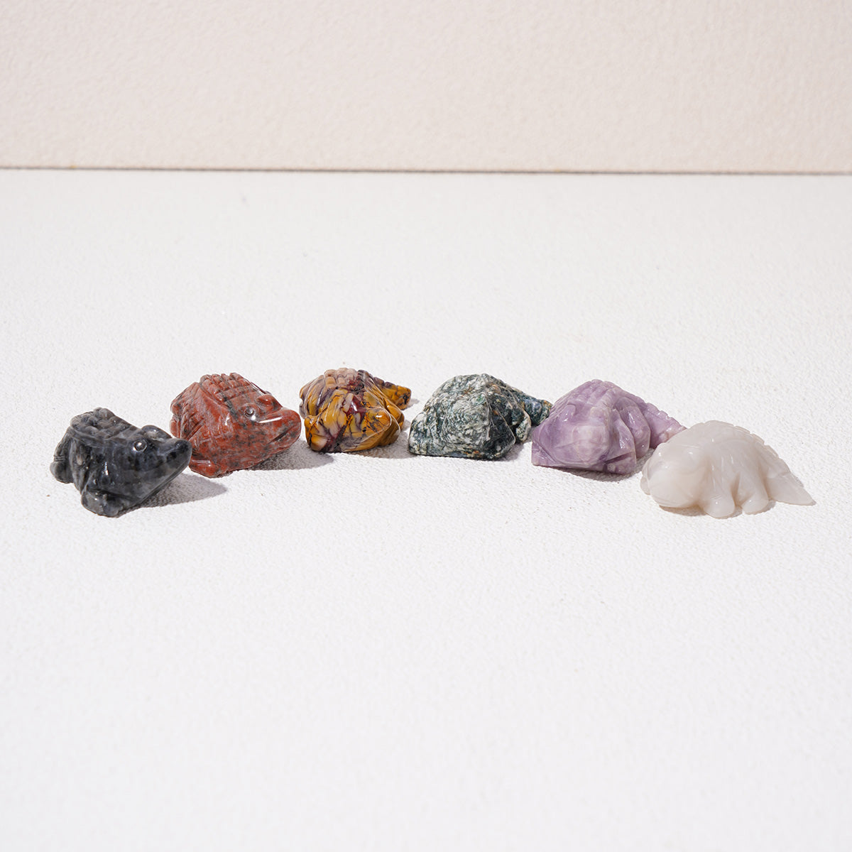 Mini crystal animals carving party