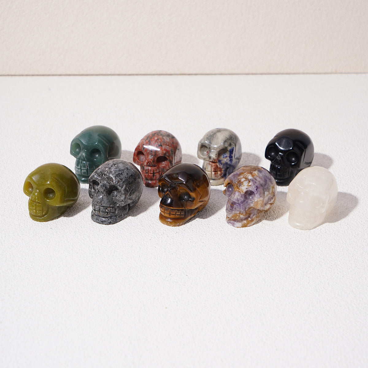 Mini crystal animals carving party