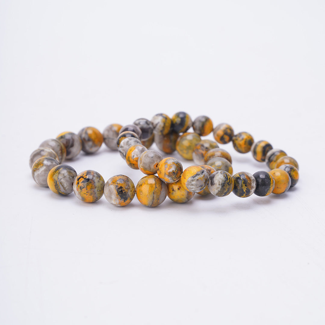 Bumblebee Stone Bracelets 7mm 9mm 11mm