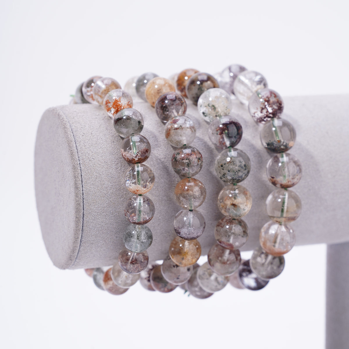 Green Garden Quartz Bracelet 8mm 10mm 13mm