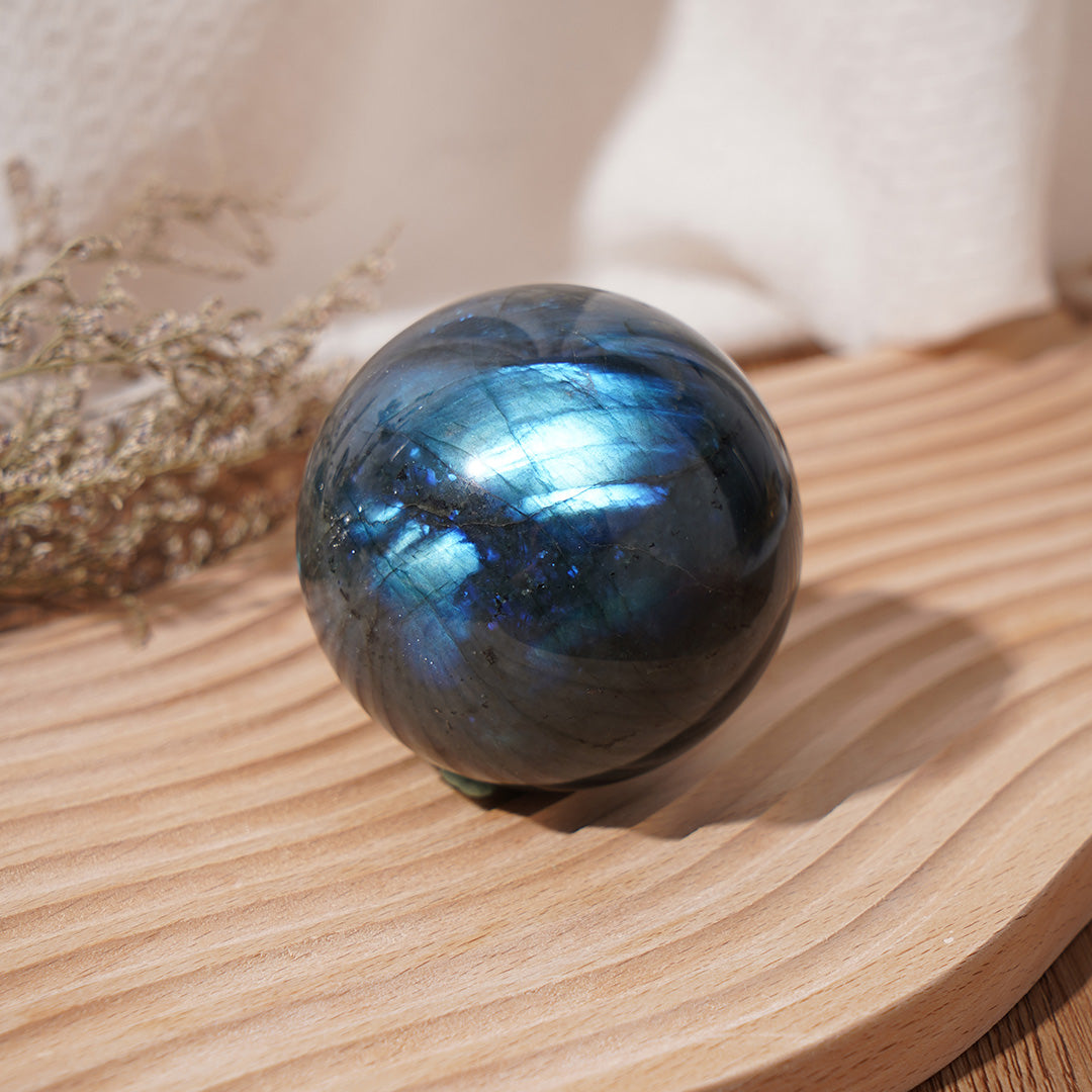 Polished Labradorite Sphere