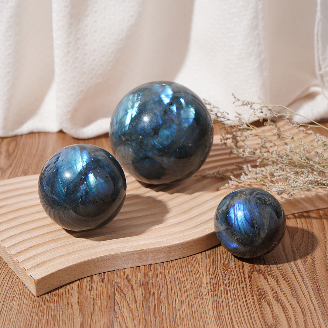 Polished Labradorite Sphere