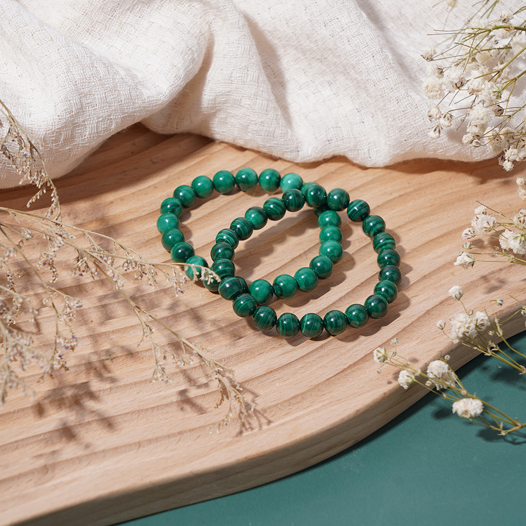 Malachite Bracelets 8mm 9mm