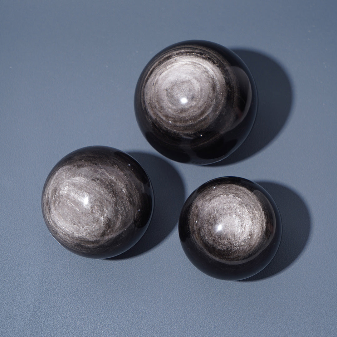 High end obsidian sphere