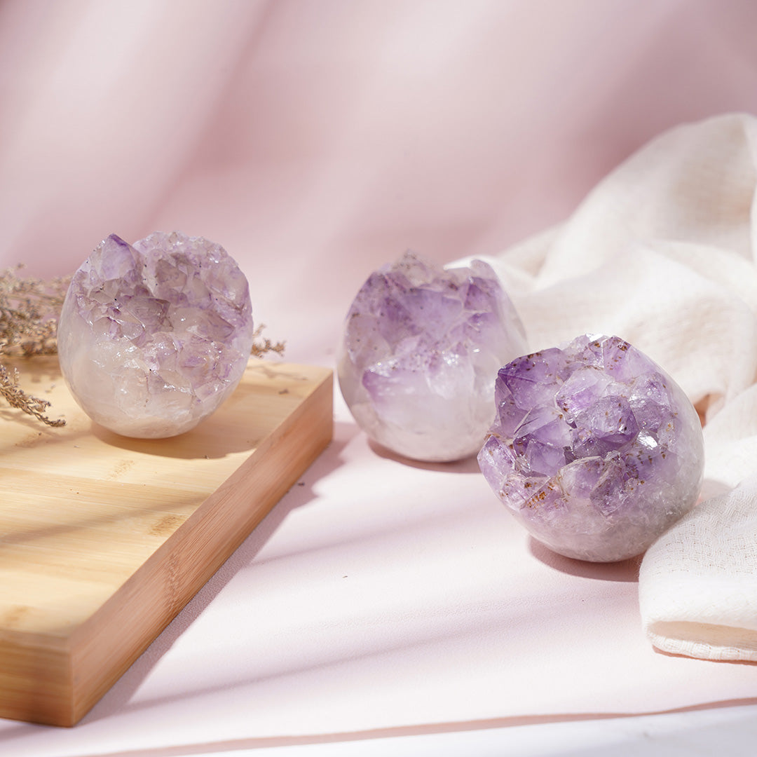 Cute Amethyest Cluster