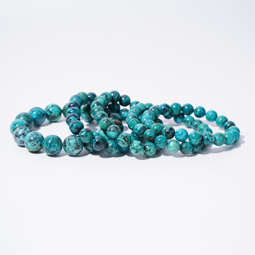 Chrysocolla Bracelets 8mm 10mm 12mm