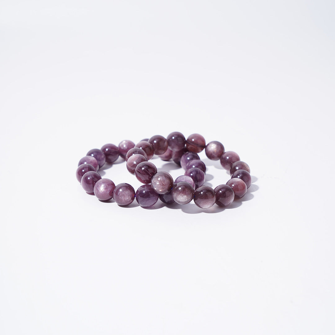 LEPIDOLITE Bracelets 9mm 12mm 14mm