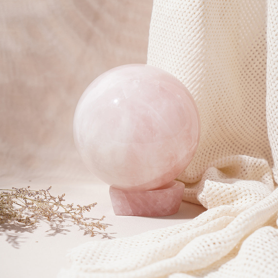 Rose Quartz Sphere