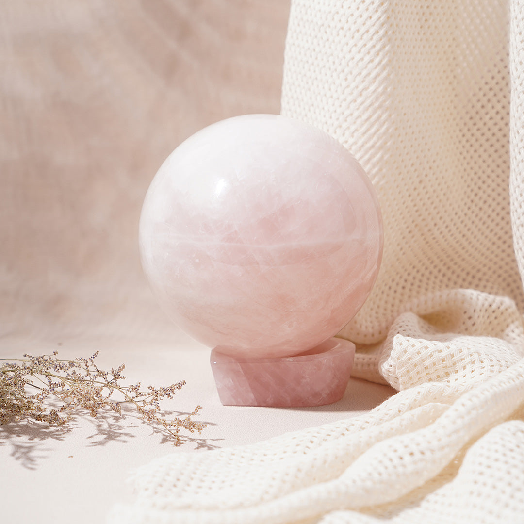 Rose Quartz Sphere