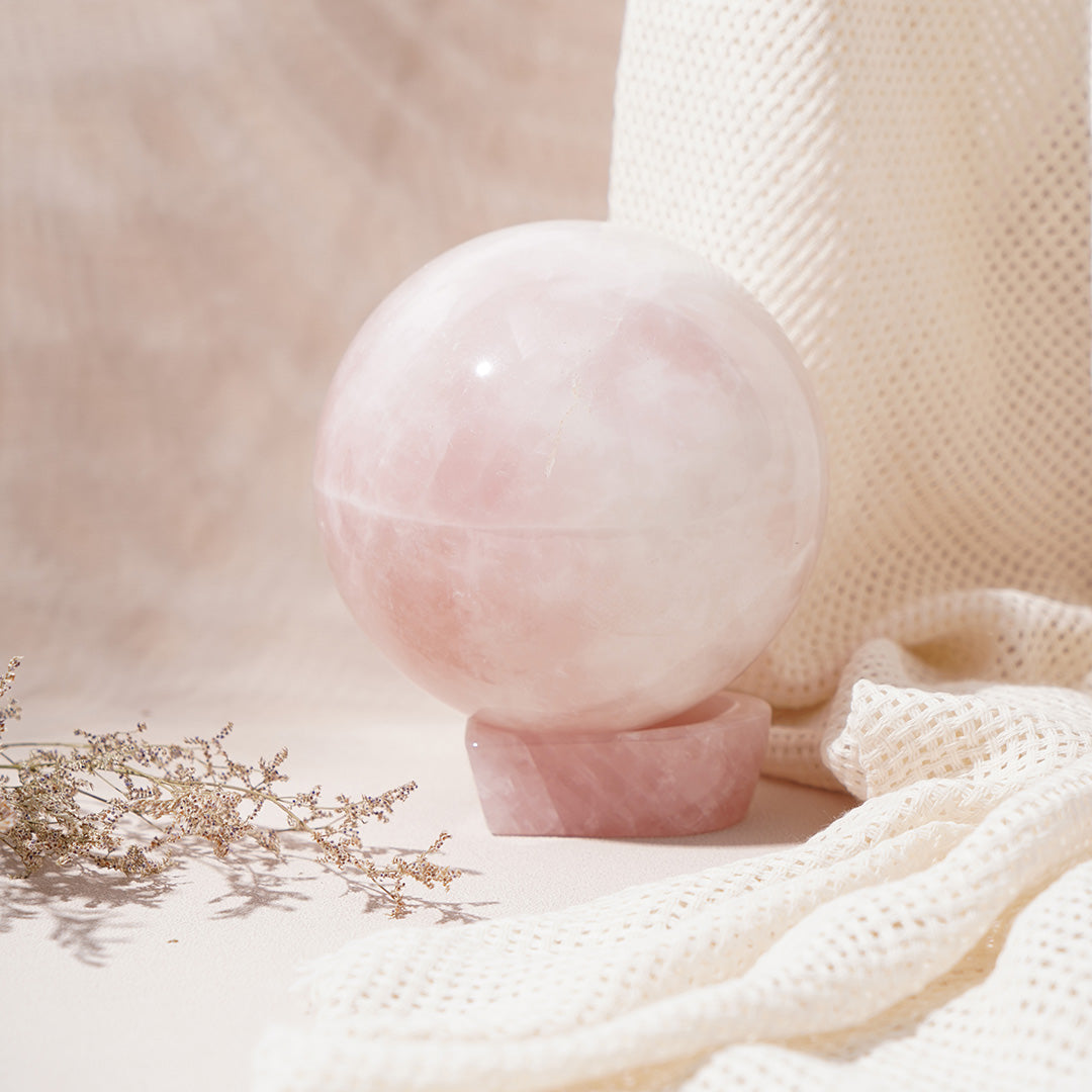 Rose Quartz Sphere