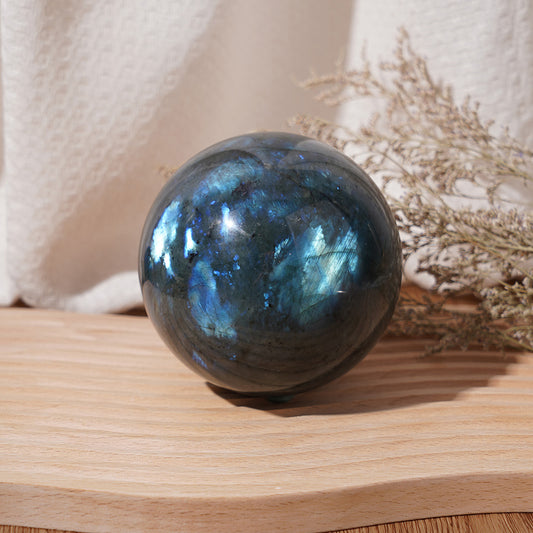 Polished Labradorite Sphere
