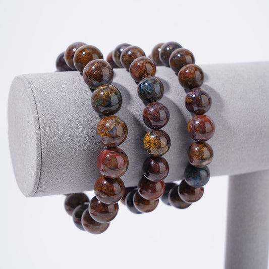 Dark Pietersite Bracelets 8mm 10mm 12mm