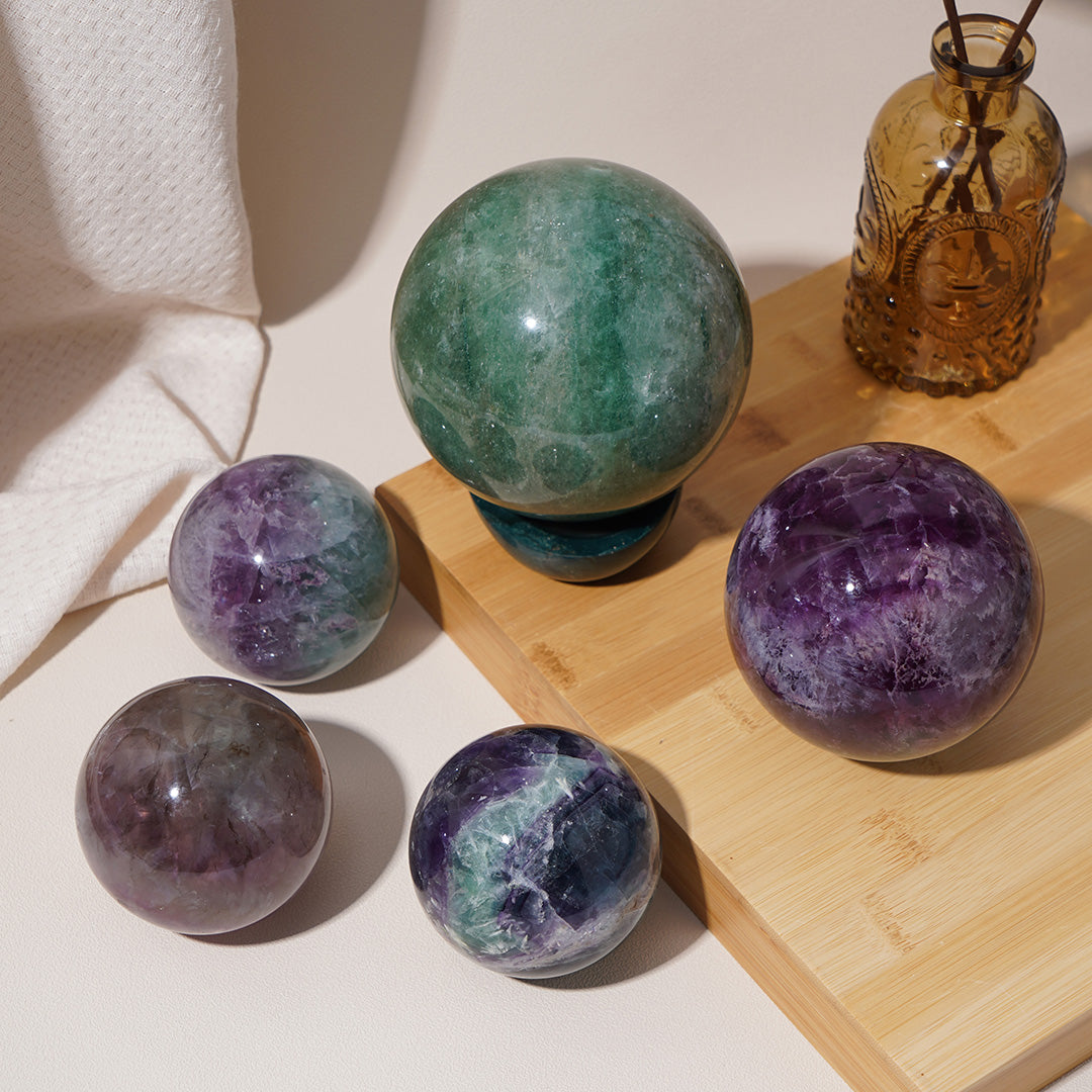 Fluorite Spheres