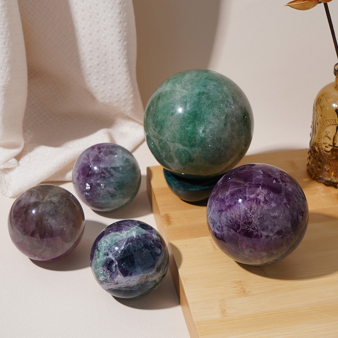 Fluorite Spheres