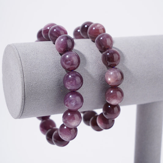 LEPIDOLITE Bracelets 9mm 12mm 14mm